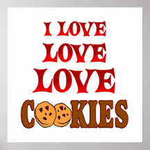 Love Love Cookies Posters