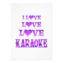 Love Love Karaoke Personalized Announcements