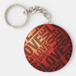 Love Love Letters Key Chains