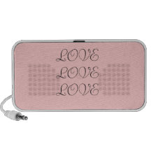 LOVE, LOVE, LOVE Doodle Speaker
