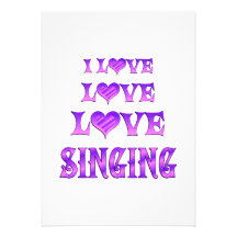 Love Love Singing Custom Invite
