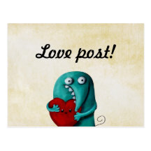 LOVE ME! Cute Guy Postcards