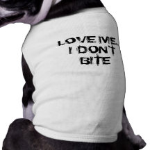 LOVE ME...I DON'T BITE DOGGIE TEE