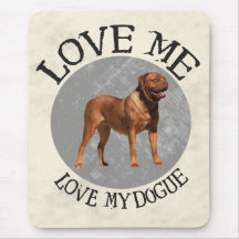 Love me, love my Dogue Mouse Pad