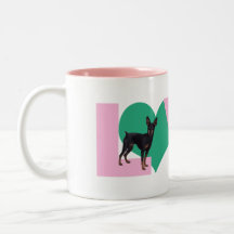 Love Min Pin Mug