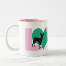 Love Min Pin Mug