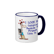 Love My Puter coffee mug