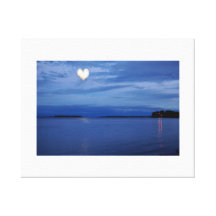 Love on Lake Champlain Gallery Wrap Canvas