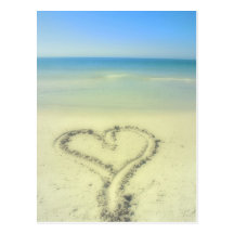 Love On the Beach Post Card