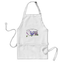Love Owl~ways, cute Owls art gifts Apron
