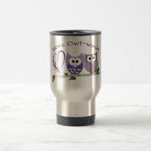 Love Owl~ways, cute Owls art gifts Coffee Mugs