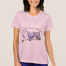 Love Owl~ways, cute Owls art gifts T Shirts