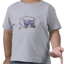 Love Owl~ways, cute Owls art gifts Tshirt