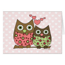 Love Owls Cards