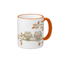 Love Owls in Tree Mug