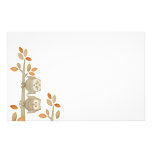 Love Owls in Tree Stationery