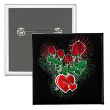 Love Pinback Buttons