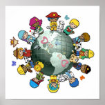 Love Planet Earth: Unite for Peace Print