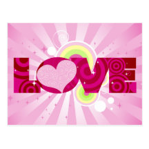 LOVE Postcard
