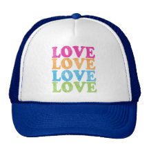 Love Retro Mesh Hats