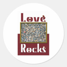 Love Rocks Sticker