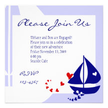 Love Sails Invitation