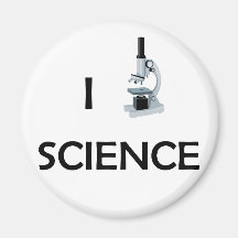 Love Science Microscope Refrigerator Magnets