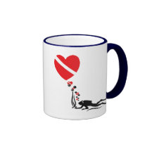 Love SCUBA Mugs