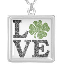 Love Shamrock - St Patricks Day Custom Jewelry
