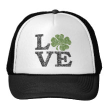 Love Shamrock Trucker Hat
