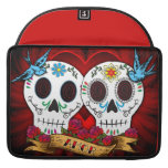 Love Skulls and Bluebirds Sleeves For MacBooks