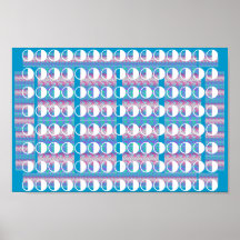 LOVE the MOON Pattern Print