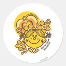 Love The Sunshine! Round Stickers