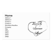 Love Thy Insurance Agent Business Card Template