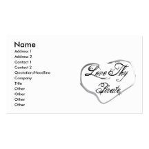 Love Thy Pirate Business Card