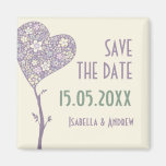 Love Tree  Wedding Save the Date Magnets