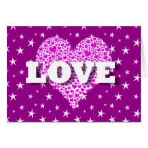 love valentine card
