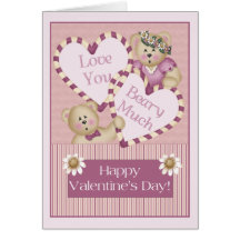 Love You Beary Much Greeting Card