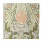 lovely art nouveau nature design ceramic tiles