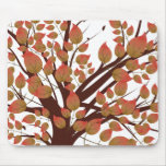 Lovely Autumn Tree Mouse Pad