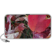 Lovely colourful Fall tree leaves. Mp3 Speakers