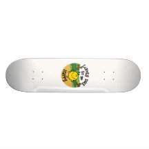 Lovely Day to be Happy Skate Board