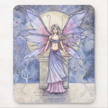 Lovely Fairy Mousepad by Molly Harrison