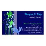 Lovely fish and water grass business cards.