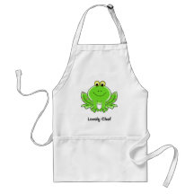 Lovely Frog Apron