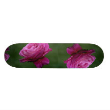 Lovely Hybrid Tea Rose 'Heirloom' Skate Deck