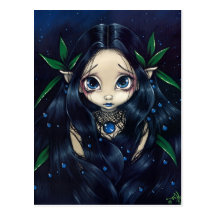 "Lovely is the Night" Postcard