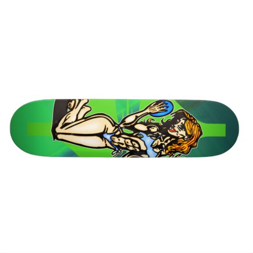 Lovely Lady Skate Board