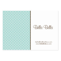 LOVELY MINT CALLING CARD BUSINESS CARD TEMPLATES