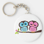 Lovely Owls Key Chain